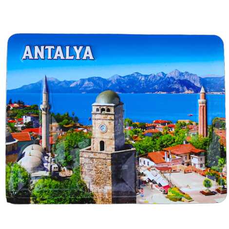 Antalya Temalı Kabartma Pvc Magnet 70*90 Mm - 5