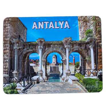 Antalya Temalı Kabartma Pvc Magnet 70*90 Mm - 6