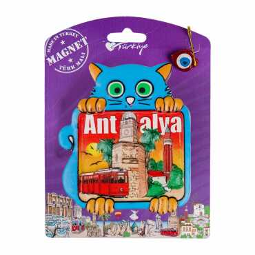 Antalya Temalı Kartonetli Uv Polyester Magnet - 5