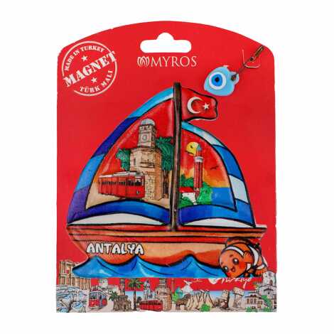 Antalya Temalı Kartonetli Uv Polyester Magnet - 7