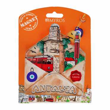 Antalya Temalı Kartonetli Uv Polyester Magnet - 9