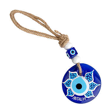 Antalya Temalı MANDALA DESENLİ NAZAR DUVAR SÜSÜ 10 CM - 7