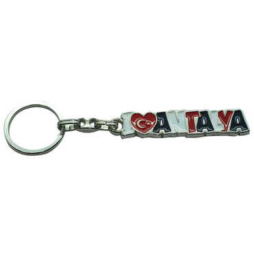 Toptan Antalya Temalı Metal Kabartma Anahtarlık - 3