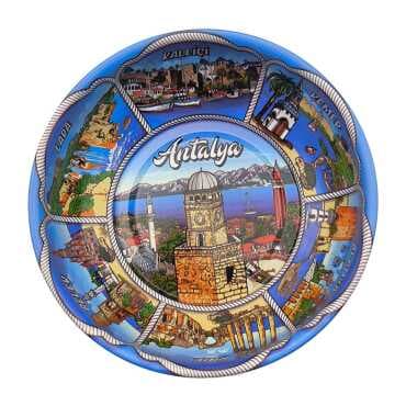 Antalya Themed Metal Bowl 95 mm - 4