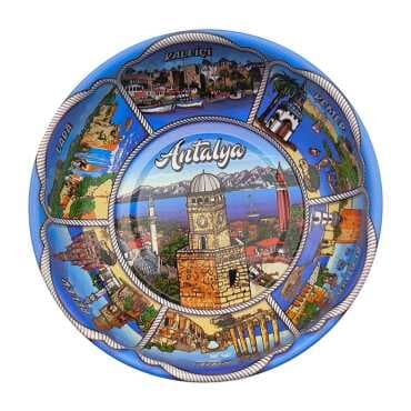 Antalya Themed Metal Bowl 95 mm - 2