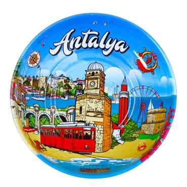 Antalya Themed Metal Bowl 95 mm - 3