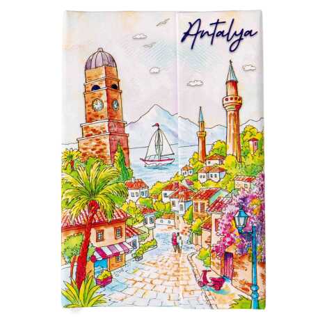 Toptan Antalya Temalı Miknatis Defter Küçük - 7