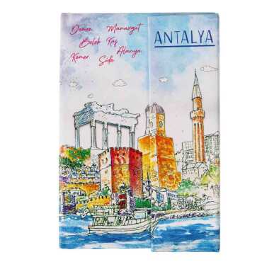 Toptan Antalya Temalı Miknatis Defter Küçük - 8