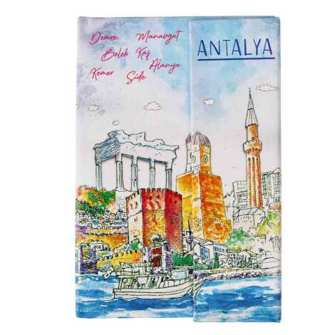 Toptan Antalya Temalı Miknatis Defter Küçük - 8