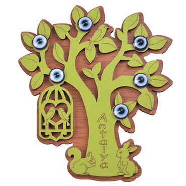 Toptan Antalya Temalı Myros Ahşap Magnet - 7
