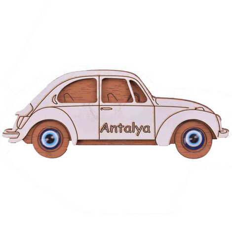 Toptan Antalya Temalı Myros Ahşap Magnet - 28
