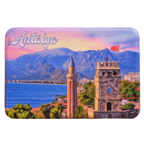Toptan Antalya Temalı Uv Baskılı Magnet 80x50 mm - 4