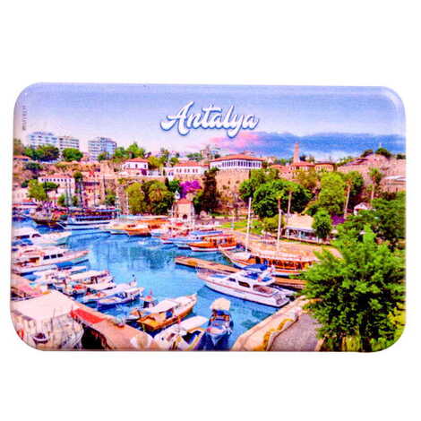 Toptan Antalya Temalı Uv Baskılı Magnet 80x50 mm - 11