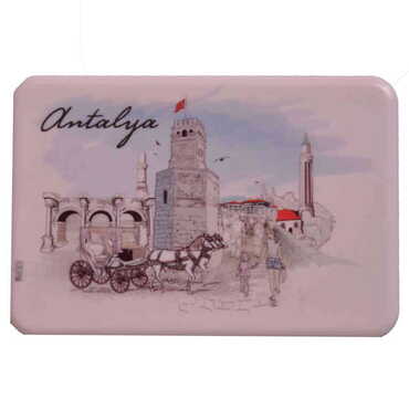 Toptan Antalya Temalı Uv Baskılı Magnet 80x50 mm - 18