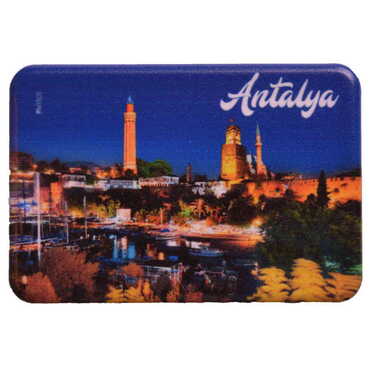 Toptan Antalya Temalı Uv Baskılı Magnet 80x50 mm - 19
