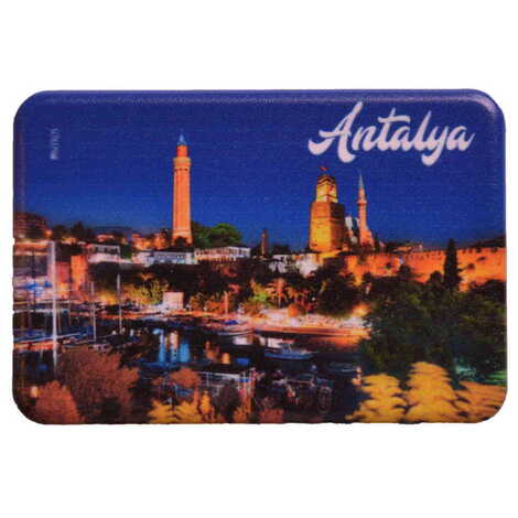 Toptan Antalya Temalı Uv Baskılı Magnet 80x50 mm - 19