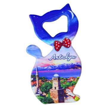 Antalya Themed UV Cat Bottle Opener