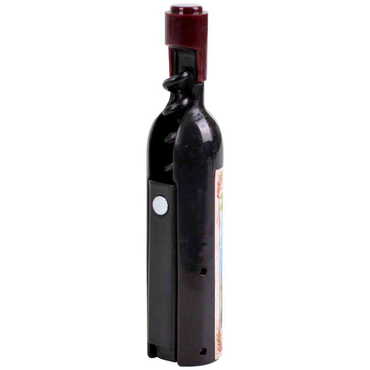 Antalya Themed Bottle Shaped Metal Wine Bottle Corkscrew Opener-Magnetic 115x25x25 mm - Thumbnail