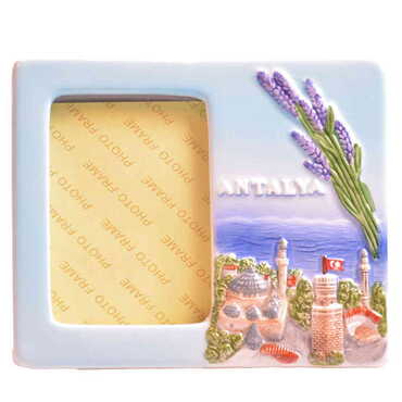 Myros - Antalya Themed Ceramic Photo Frame