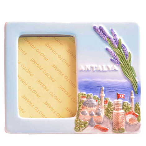 Antalya Themed Ceramic Photo Frame