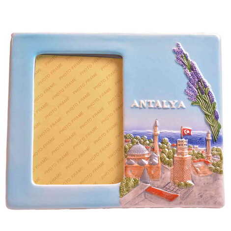 Antalya Themed Ceramic Photo Frame Big Size