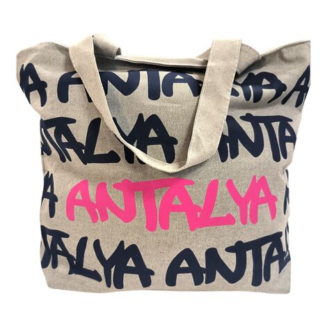 Antalya Themed Classic Beach Bag