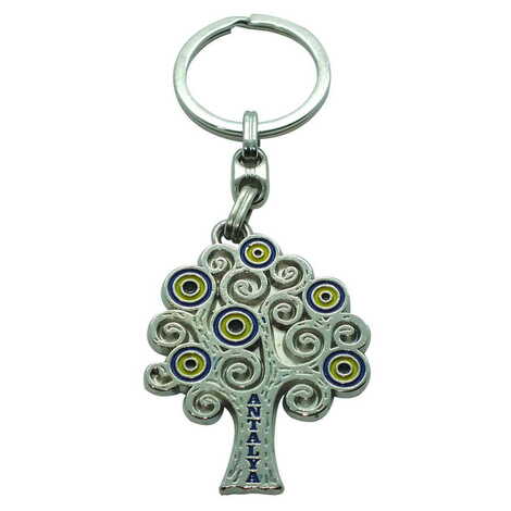 Antalya Themed Metal Customised Enamel Keychain - 16
