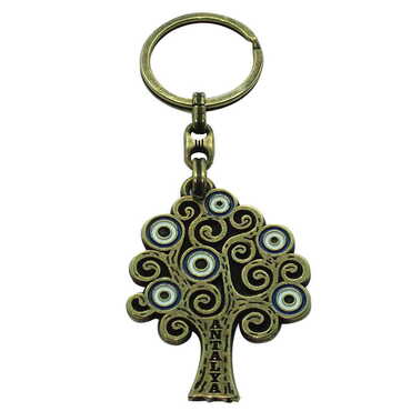 Antalya Themed Metal Customised Enamel Keychain - 18