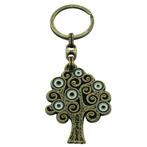 Antalya Themed Metal Customised Enamel Keychain - 18