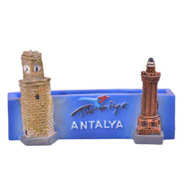 Myros - Antalya Themed Polyester Card Holder