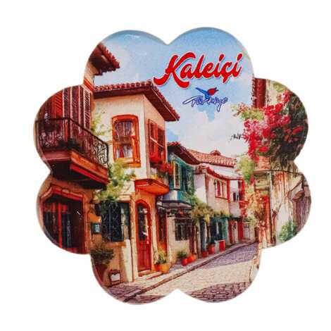 Antalya Themed UV Daisy Traditional Coaster 88 mm - 4