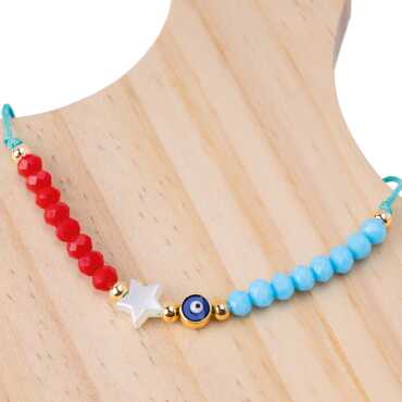 Prestij Bileklik Aquamarine - 21