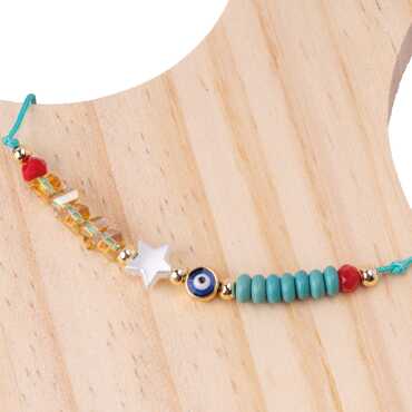 Prestij Bileklik Aquamarine - 37