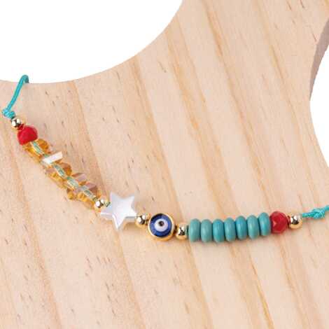 Prestij Bileklik Aquamarine - 37