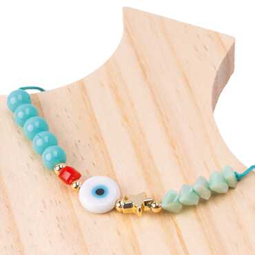 Prestij Bileklik Aquamarine - 42