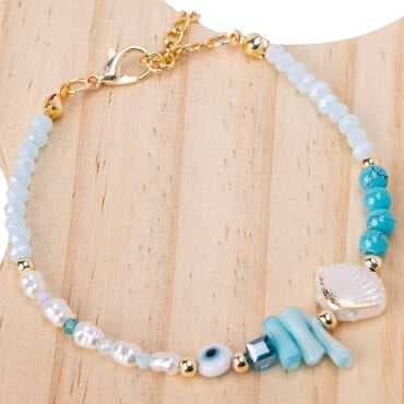 Prestij Bileklik Aquamarine - Standart - 3