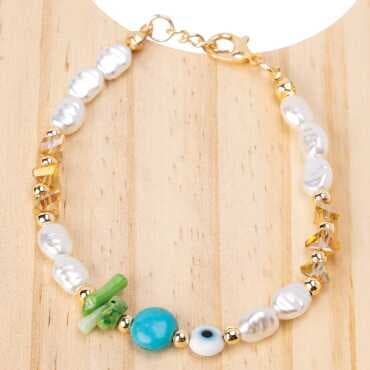 Prestij Bileklik Aquamarine - Standart - 16