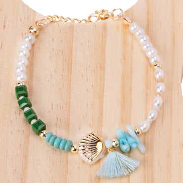 Prestij Bileklik Aquamarine - Standart - 17
