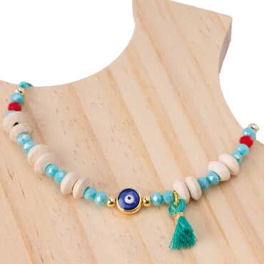 Prestij Bileklik Aquamarine - Standart - 26