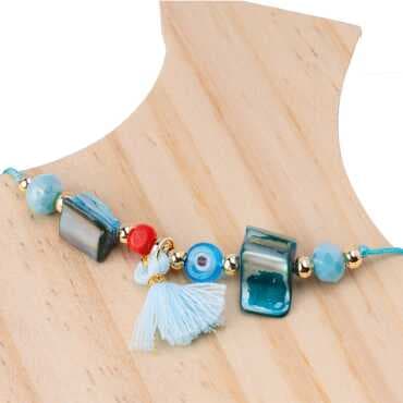 Prestij Bileklik Aquamarine - Standart - 31