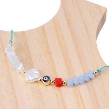 Prestij Bileklik Aquamarine - Standart - 34