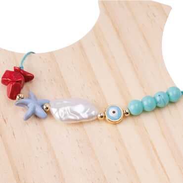 Prestij Bileklik Aquamarine - Standart - 39