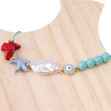 Prestij Bileklik Aquamarine - Standart - 44