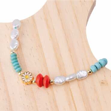 Prestij Bileklik Aquamarine - Standart - 46