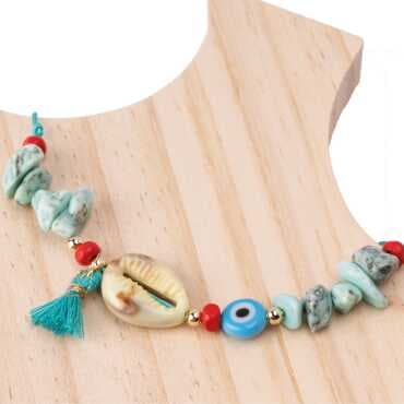 Prestij Bileklik Aquamarine - Standart - 52