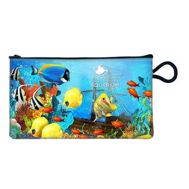 Aquapark Themed Turkish Woven Wallet 183x97x8 mm