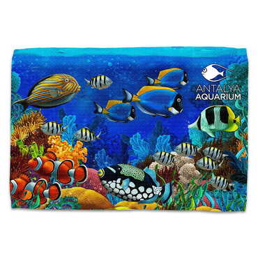 Myros - Aquapark Temalı Myros Dijital Baskı Amerikan Servis 300x500 mm