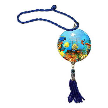 Myros - Aquapark Temalı Myros Metal Araba Süsü