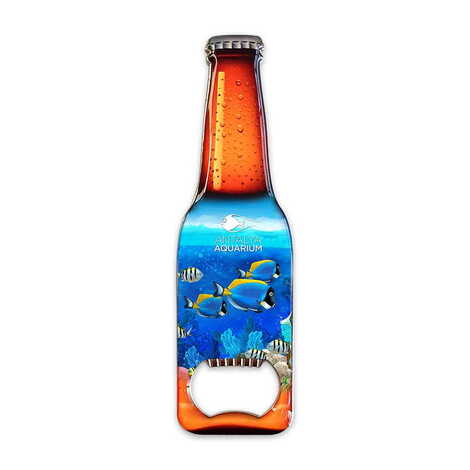 Toptan Aquapark Temalı Myros Metal Bira Şişesi Açacak Magnet 130x39 mm - 1