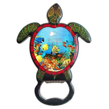 Toptan Aquapark Temalı Myros Kaplumbağa Açacak Magnet T 103*75 Mm